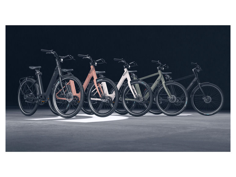 Ga naar volledige schermweergave: CRIVIT Urban E-Bike Berry Blush 27,5" - afbeelding 4