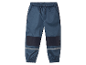 Reima kinder joggingbroek in blauw met reflecterende details.