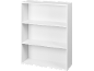 Witte boekenkast met drie lege planken