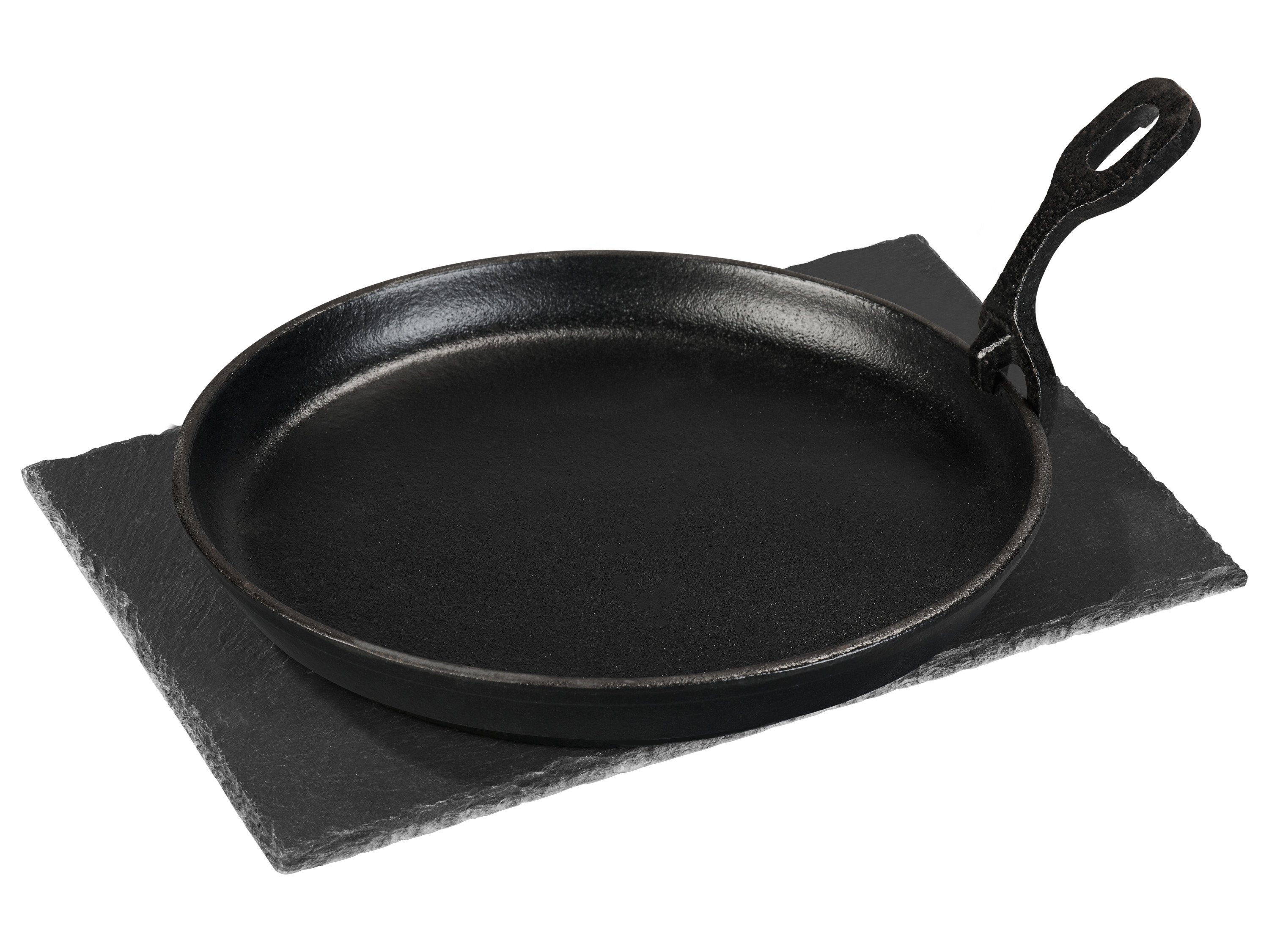 GRILLMEISTER Gietijzeren BBQ-grillpan of -hamburgerpers (Grillplaat)