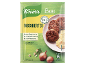 Verpakking kruiden voor gehakt met belofte van natuurlijke ingrediënten.