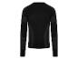 Zwart sportshirt met lange mouwen en donkergrijze details