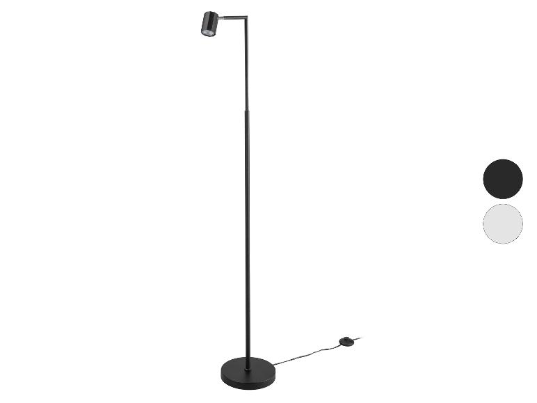Moderne minimalistische staande lamp in zwart of wit.