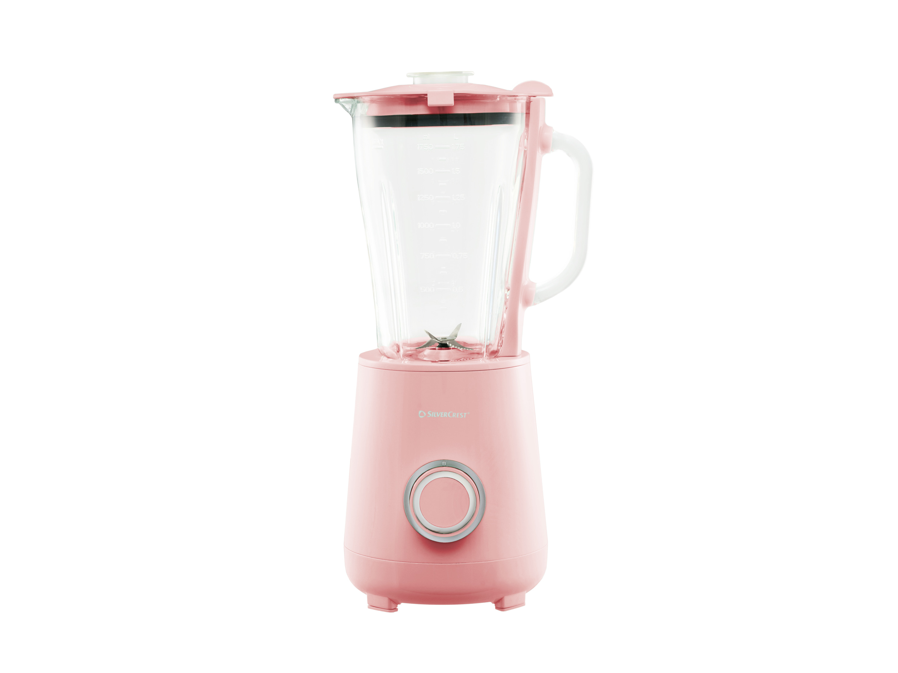 SILVERCREST Blender 1,75 L, 5 snelheden (Lichtroze)
