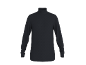 Zwart heren coltrui shirt met lange mouwen
