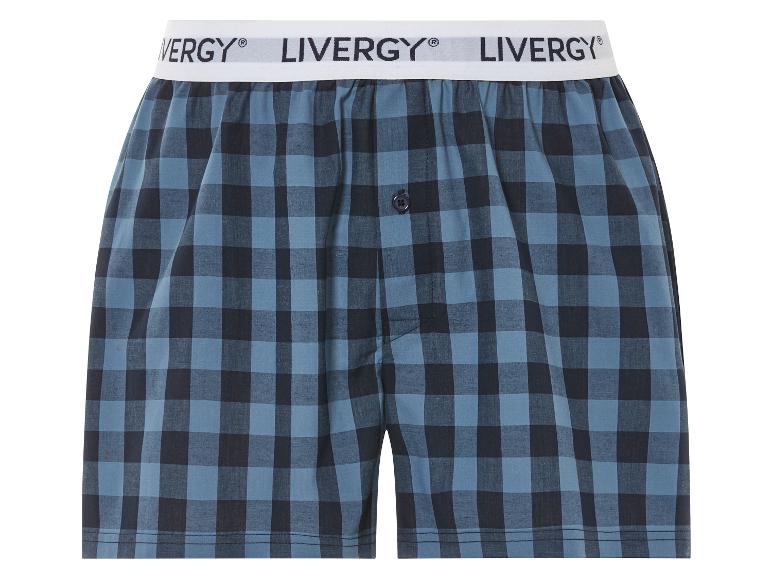 Gingham boxershort van Livergy voor mannen.