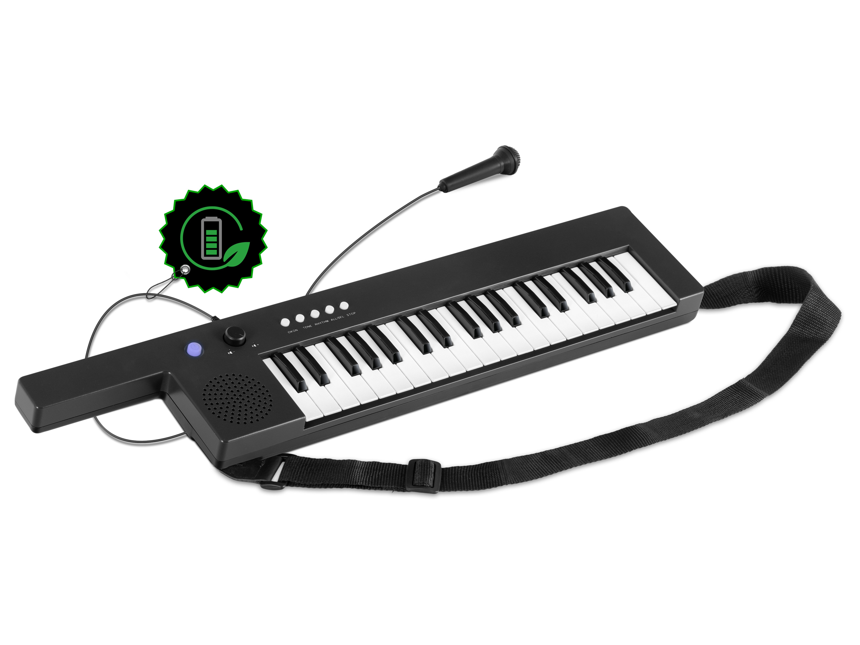 XDRUM Kinder keyboard KT-3712 (Zwart)