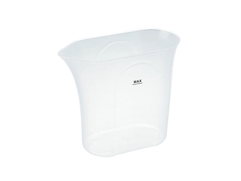 Transparante plastic maatbeker met MAX-markering