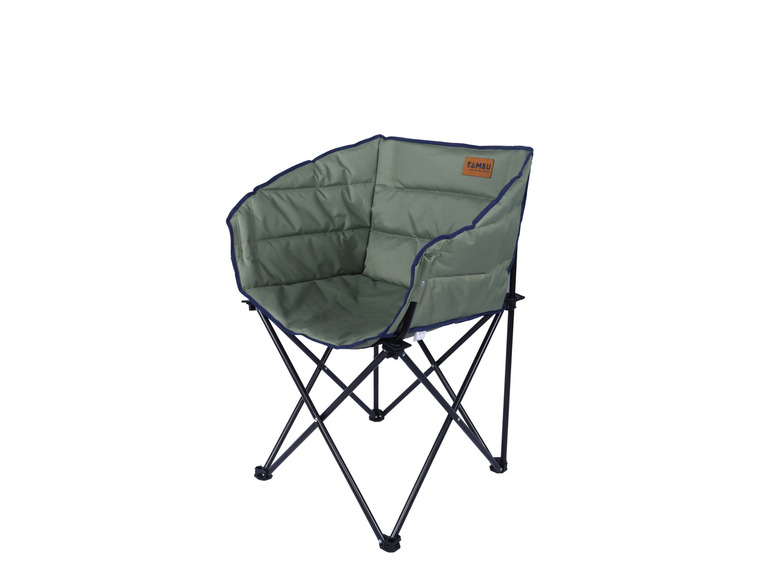 Een groene vouwstoel van Tambu.