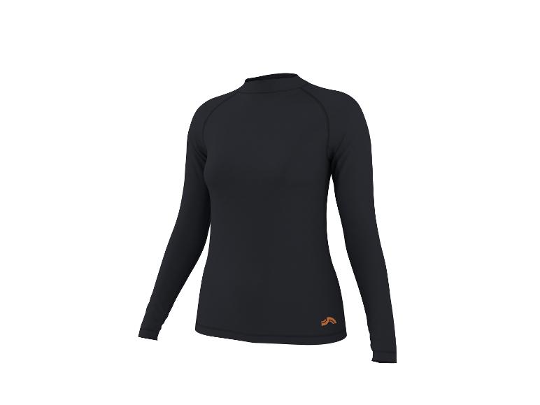 Zwart shirt met lange mouwen en hoge hals