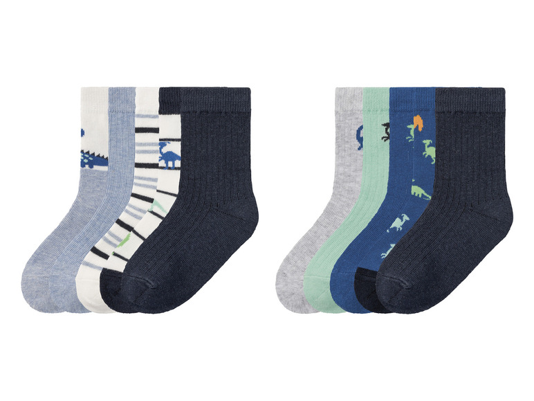 Ga naar volledige schermweergave: lupilu® Peuters jongens sokken, 5 paar, hoog bio-katoengehalte - afbeelding 1