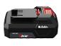PARKSIDE X 20V Team 2.0Ah accu in zwart en rood design