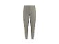 Lichtgrijze heren cargo joggingbroek met elastische tailleband en boorden.
