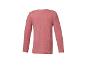 Roze geribbelde longsleeve, achterkant.
