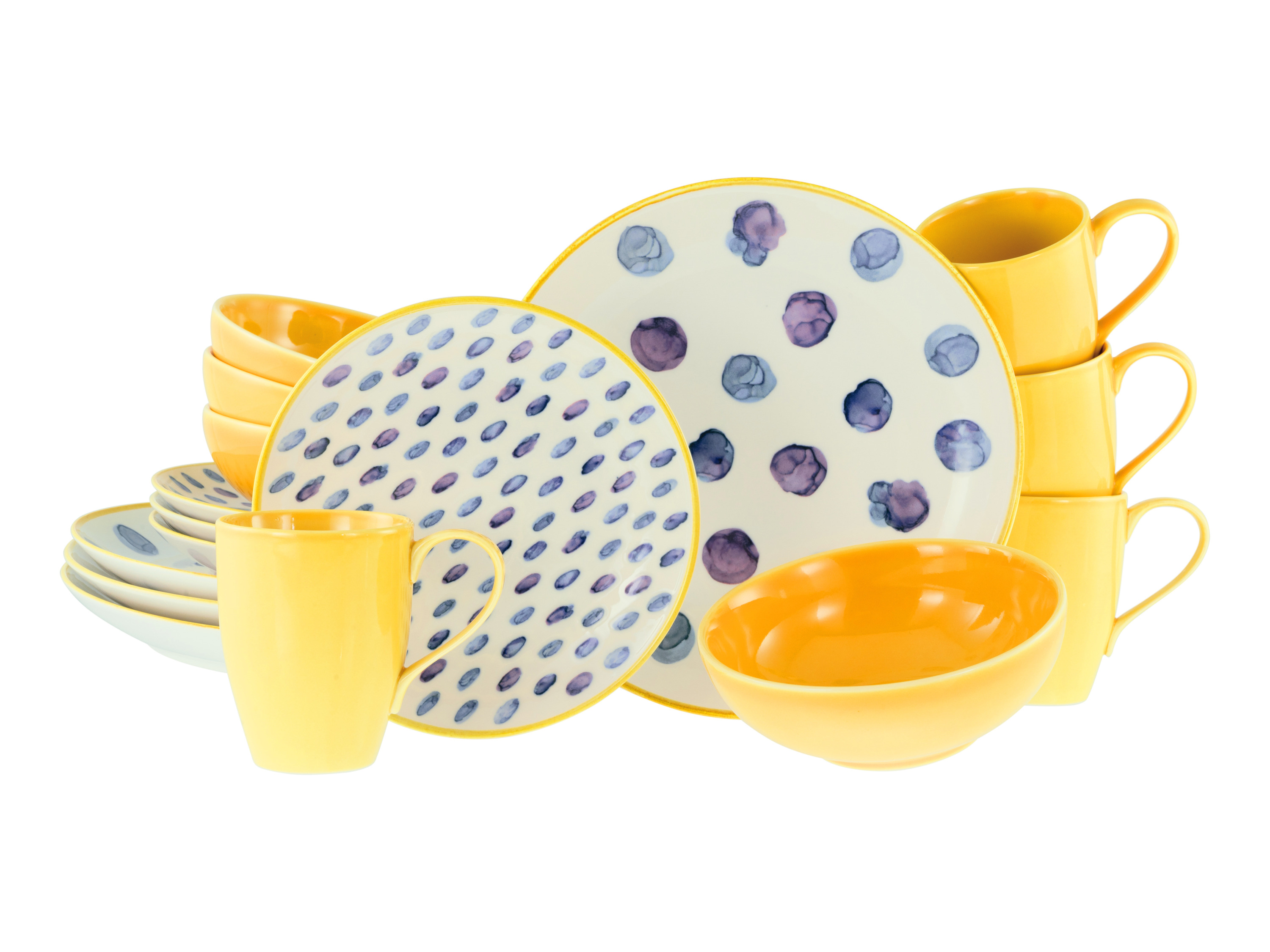 CREATABLE Serviesset Maisie 16-delig