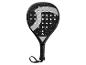 Crivit padel racket, zwart en grijs.