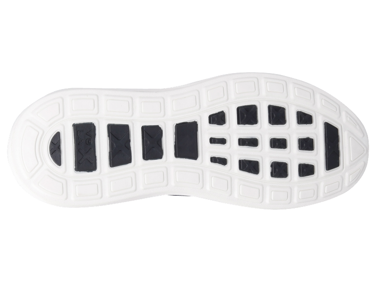 Onderkant van een Voxx schoenzool met patroon.