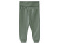 Groene broek met elastische tailleband