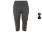 Grijze capri-leggings voor dames.