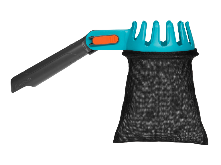 Gardena bladblazer: tuingereedschap met opvangzak.