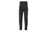 Zwarte katoenen legging voor kinderen met een elastische tailleband.