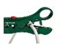 PARKSIDE kabelstripper in groen met witte kabel