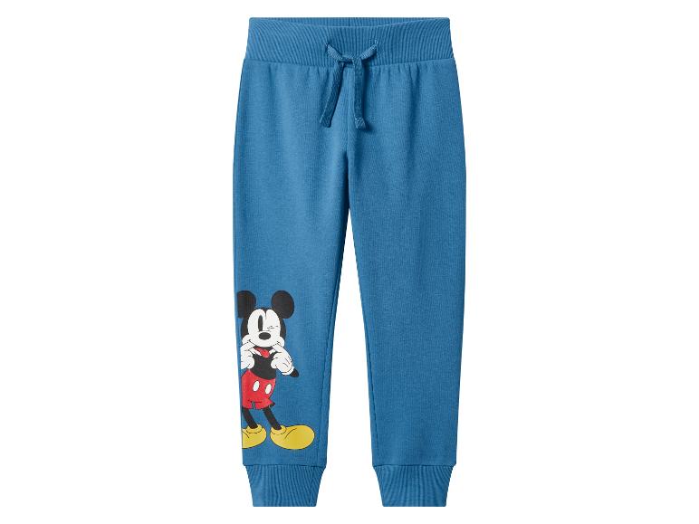 Blauwe Mickey Mouse joggingbroek met trekkoord in de taille