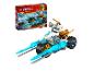 LEGO Ninjago: Zane's Ice Motorcycle, inclusief minifiguur en accessoires.