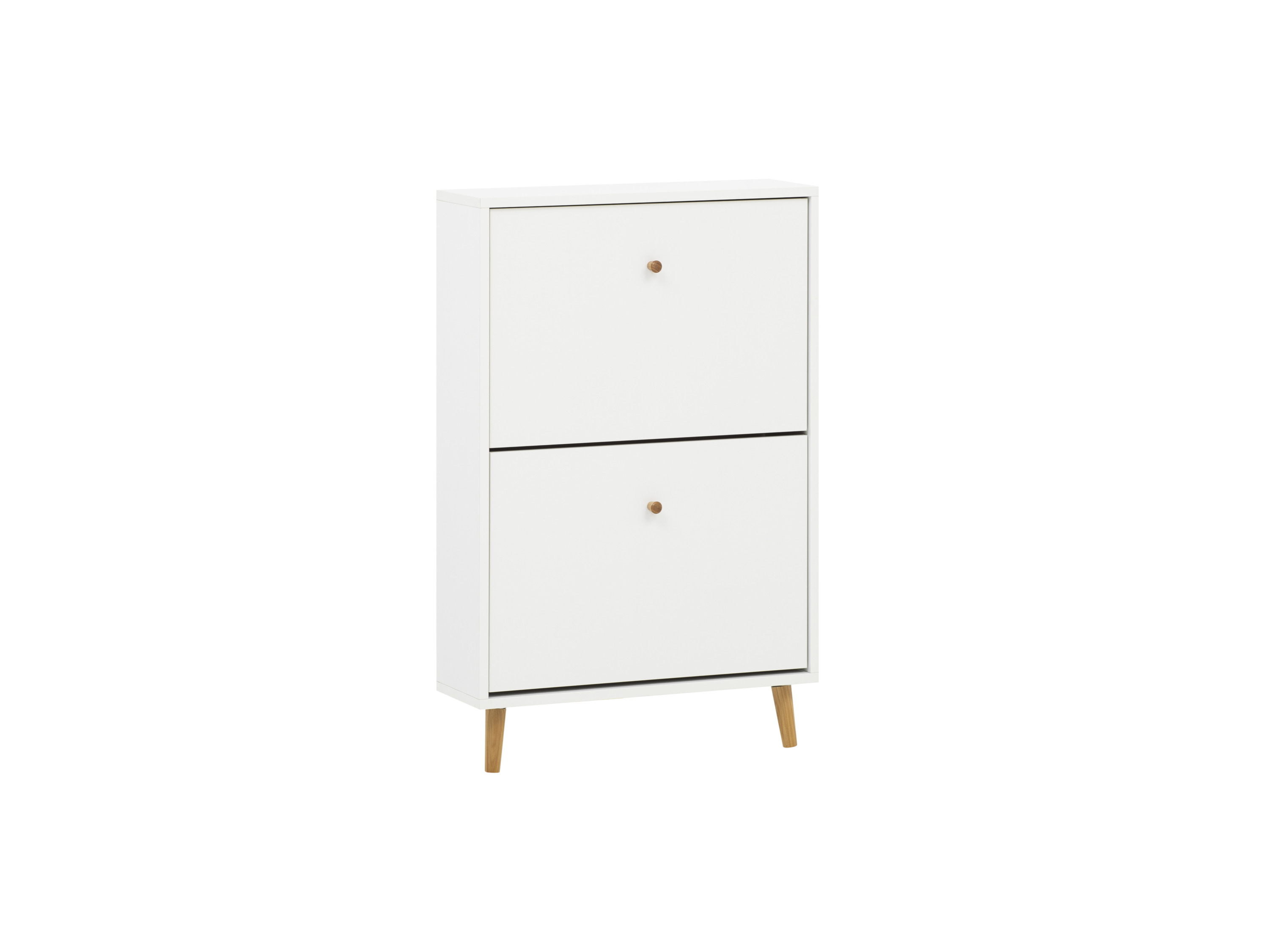 Schildmeyer Schoenenkast Bjarne (2 vakken, mat wit)