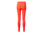 Oranje leggings voor sporten.