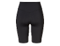 Zwarte high-waist fietsbroek.