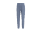 Blauwe joggingbroek met elastische tailleband en boorden