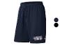NFL herenshorts in marineblauw met logo, verkrijgbaar in marineblauw en zwart