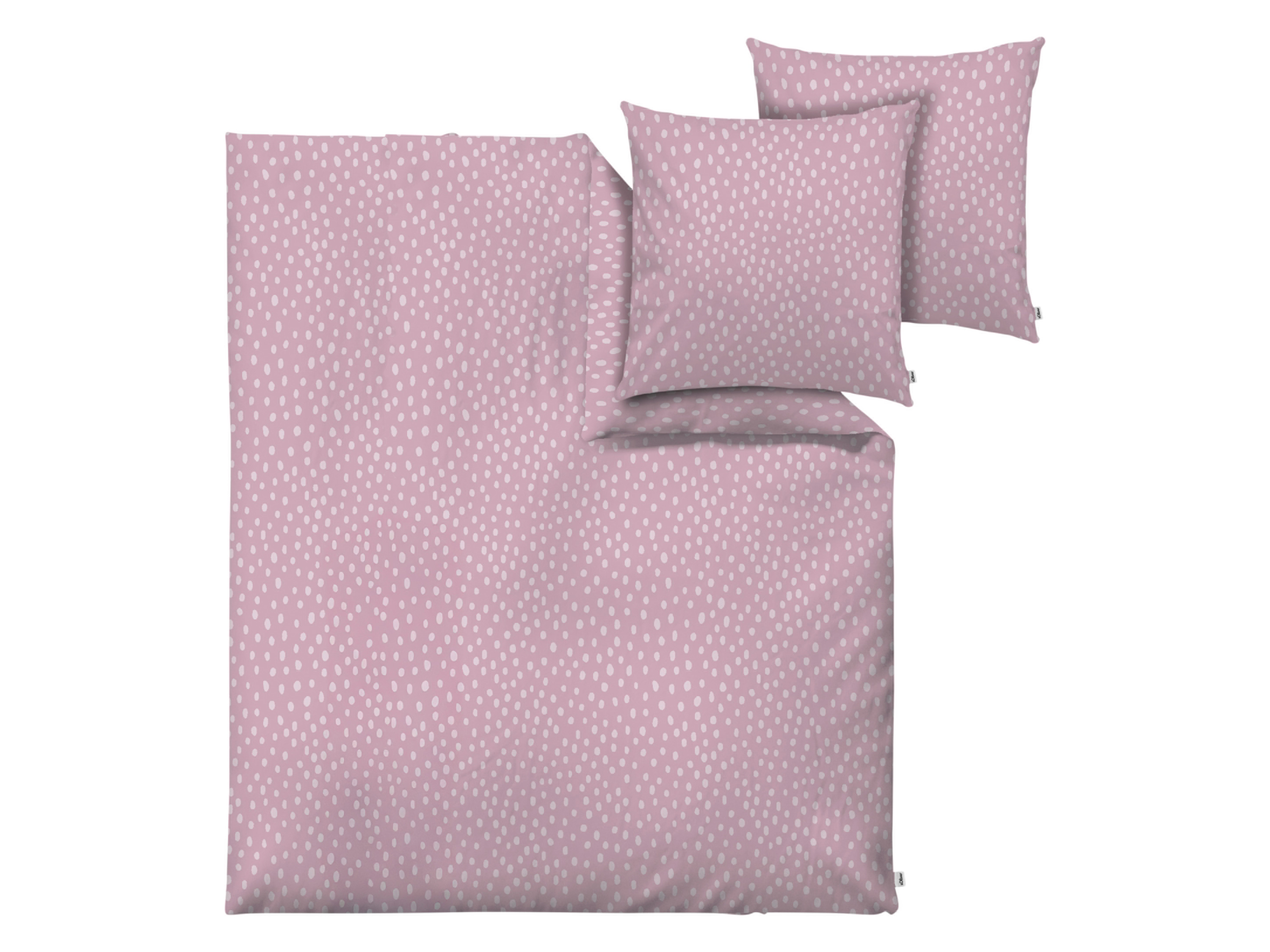 s.Oliver Mako satijnen dekbedovertrek 240 x 220 cm (Lichtroze)