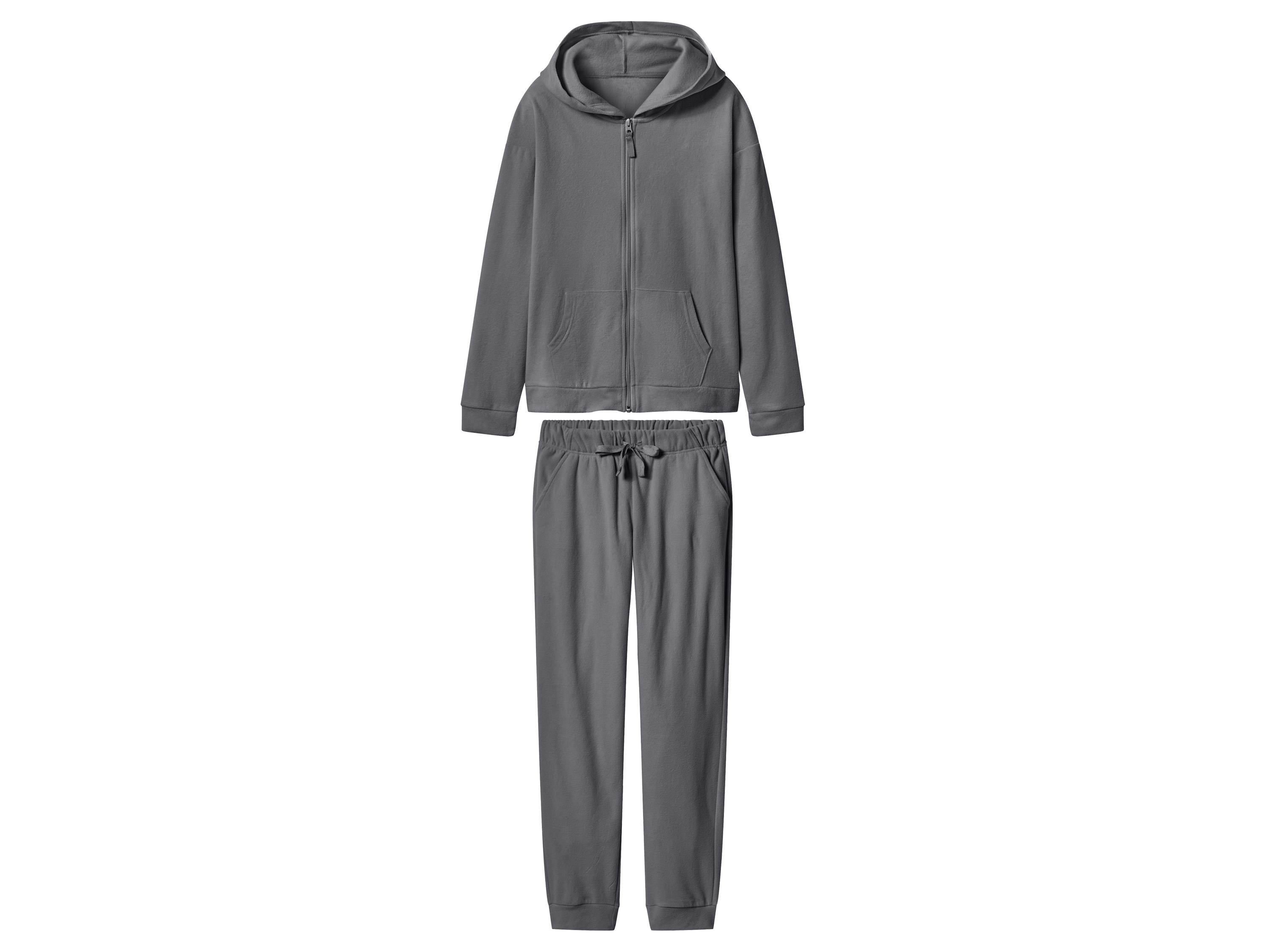 esmara Fleece dames huispak (Grijs, XS (32/34)) afbeelding