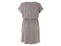 Grijze jurk, losse pasvorm, casual stijl.