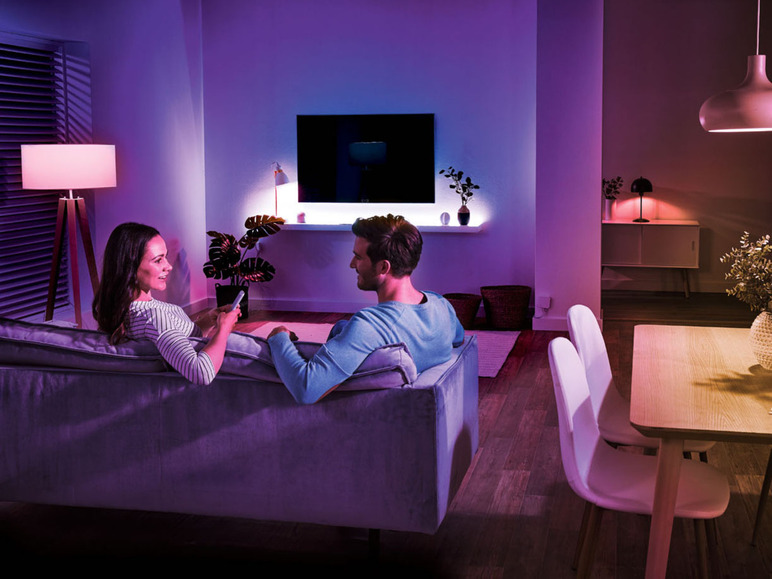 Ga naar volledige schermweergave: LIVARNO home RGB LED-lamp - Zigbee Smart Home - afbeelding 6