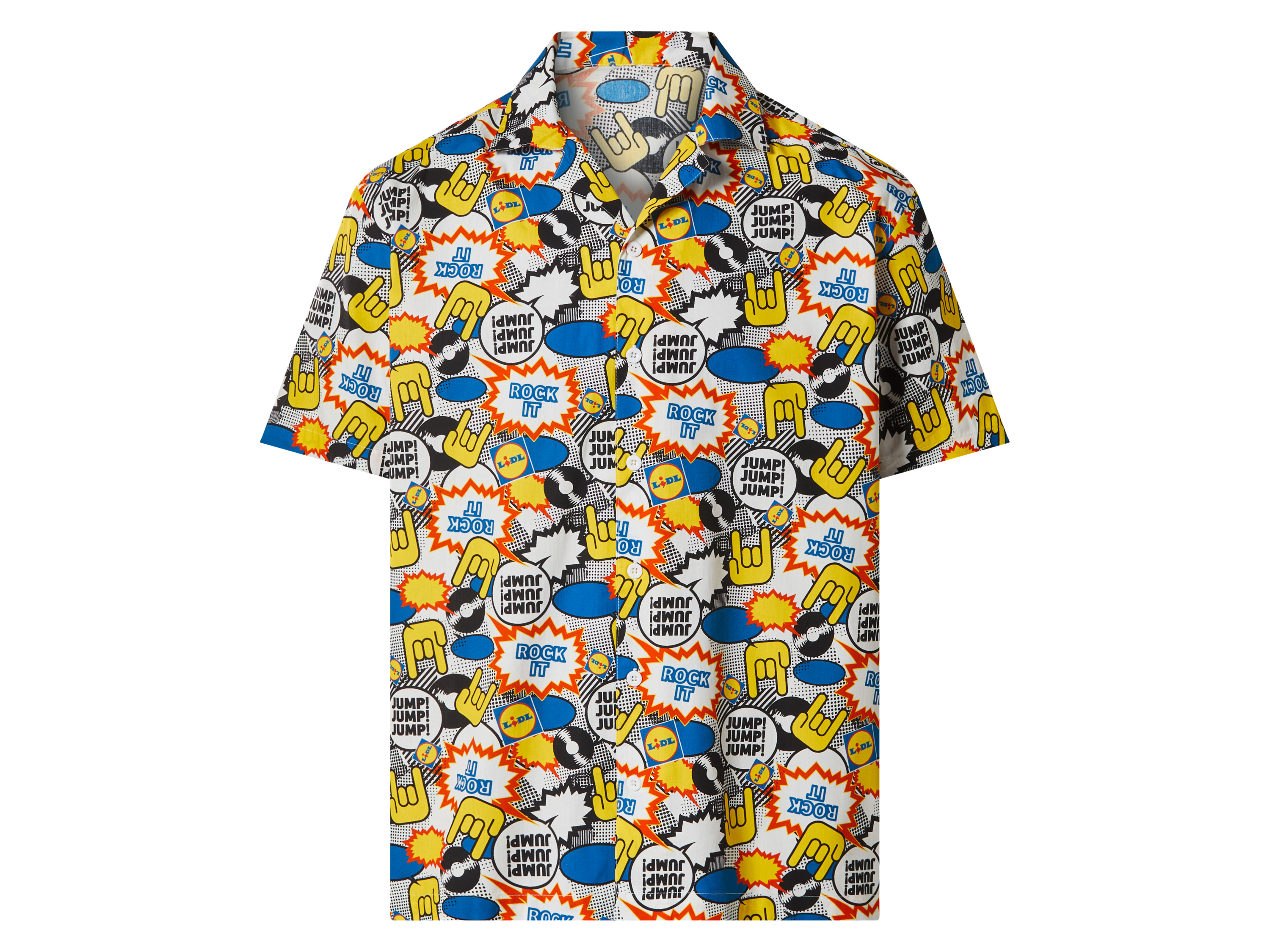 Lidl heren overhemd (Wit, L)