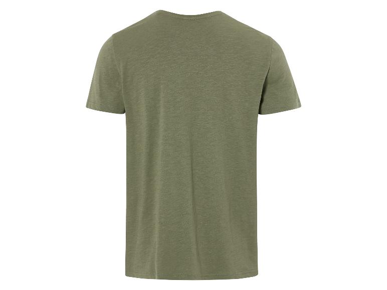 Een groene T-shirt voor heren.