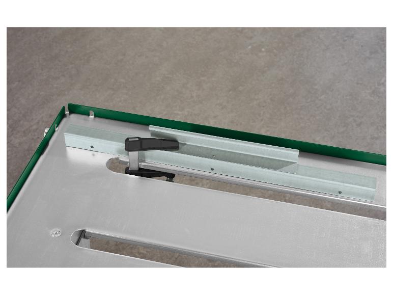 Kniptafel met geleider en klem.