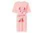 Roze nachthemd met Minnie Mouse-print en de tekst 'LAZY DAYS'.