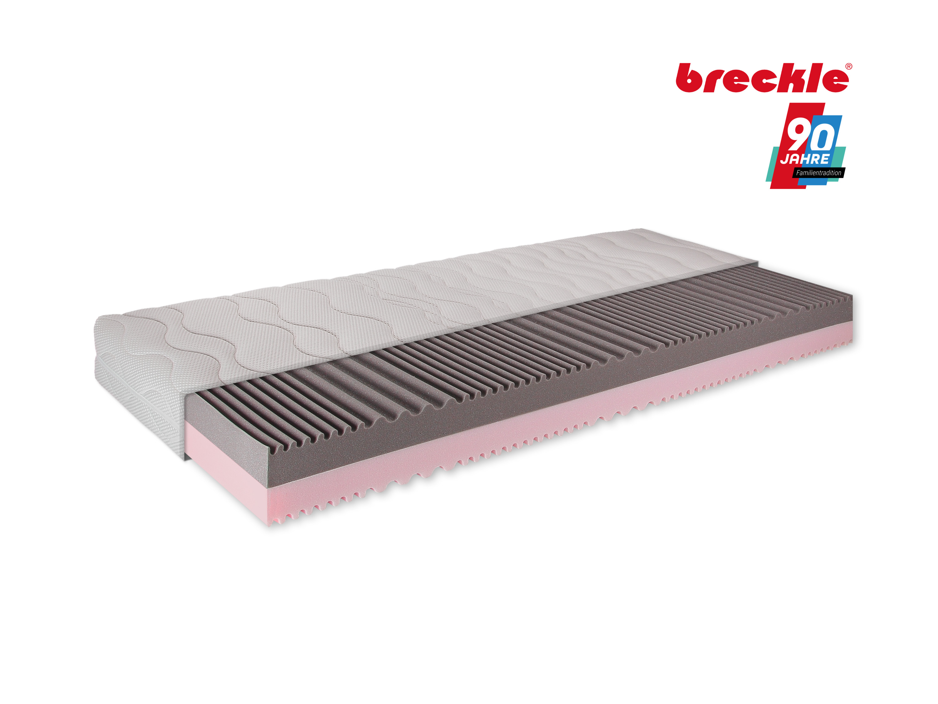 Breckle Koudschuim matras Duo Plus (Stevig/zeer stevig, 160 x 200 cm)