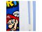 Handdoek met videogamepersonage, hangend aan een droogrek.