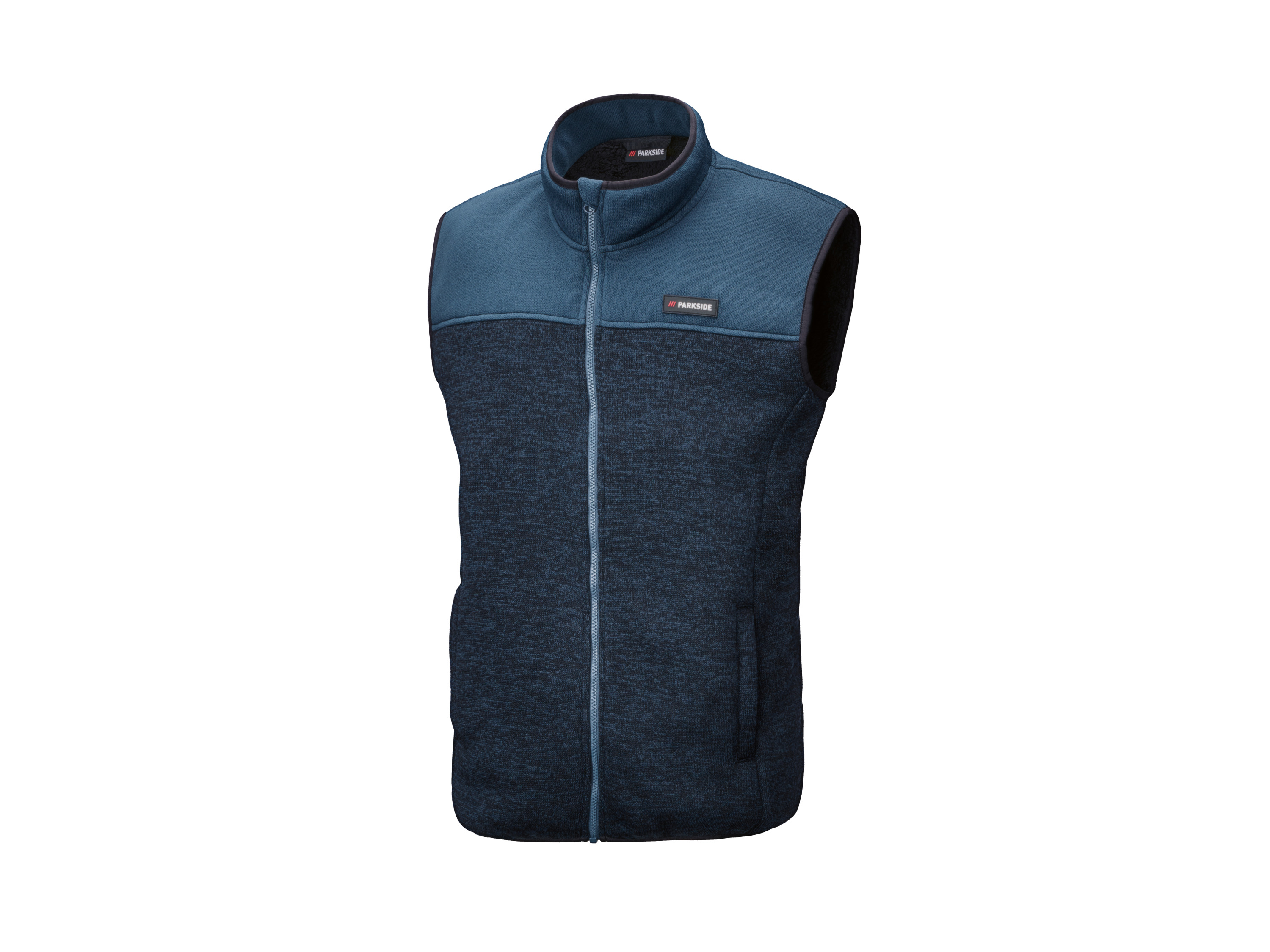 PARKSIDE Heren fleece bodywarmer (Marineblauw, S)