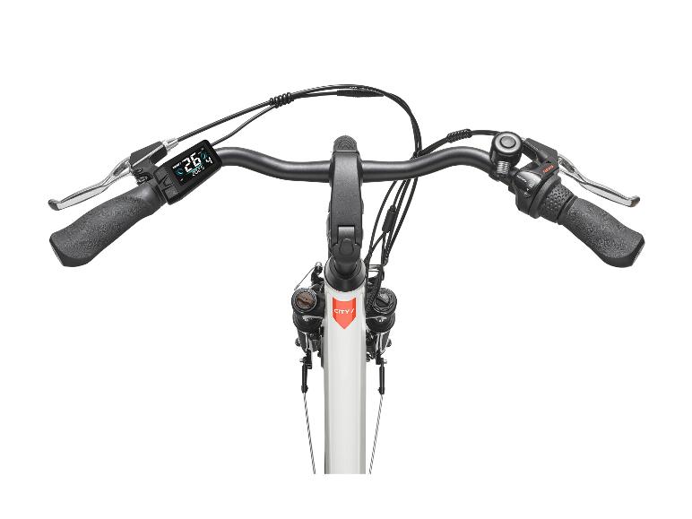 E-bike stuur met digitaal display en handvatten