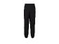 Zwarte joggingbroek met elastische tailleband en enkelboorden.