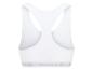 Witte Reebok sportbeha met racerback en logoband