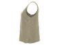 Beige linnen top, casual kleding.