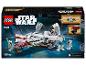 LEGO Star Wars doos met een ARC-170 schip, minifiguren en een droid.