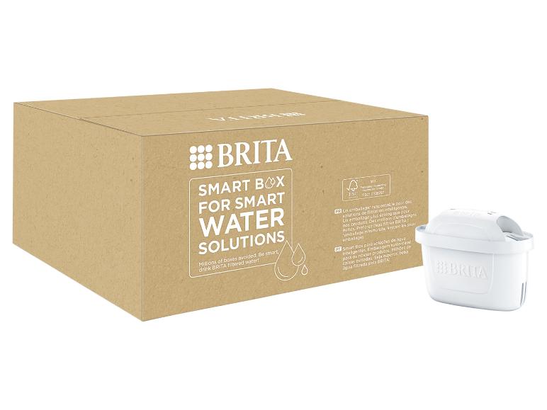 BRITA Smart Box doos met waterfilter, ter promotie van duurzame oplossingen.